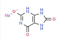 2,6,8-三氧代-1,2,6,7,8,9-六氢嘌呤钠盐