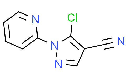 5-氯-1-(2-吡啶基)-1H-吡唑-4-甲腈