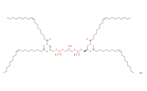 1'，3'-bis[1，2-dioleoyl-sn-glycero-3-phospho]-sn-glycerol (sodium salt)