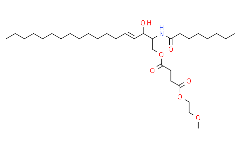 N-octanoyl-sphingosine-1-{succinyl[methoxy(polyethylene glycol)2000]}