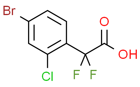 2-（4-溴-2-氯苯基）-2，2-二氟乙酸