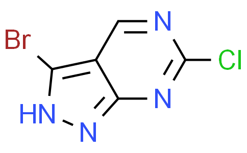 3-溴-6-氯-1H-吡唑并[3,4-d]嘧啶