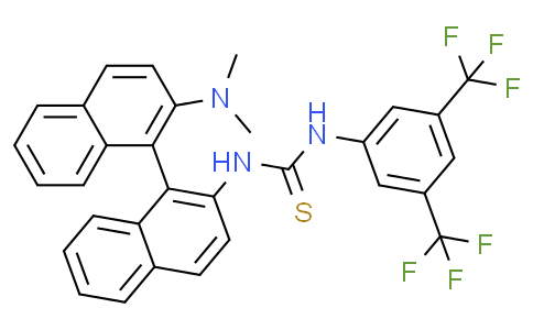 N-[3，5-双(三氟甲基)苯基]-N'-[(R)-2'-(二甲基氨基)[1，1'-联萘]-2-基]硫脲