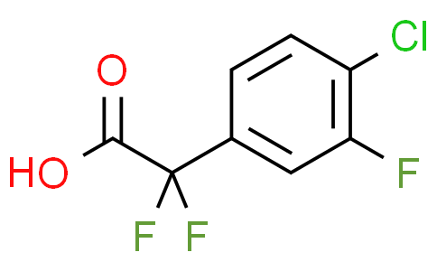 2-（4-氯-3-氟苯基）-2，2-二氟乙酸