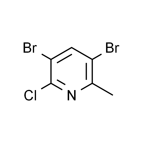 2-氯-3,5-二溴-6-甲基吡啶