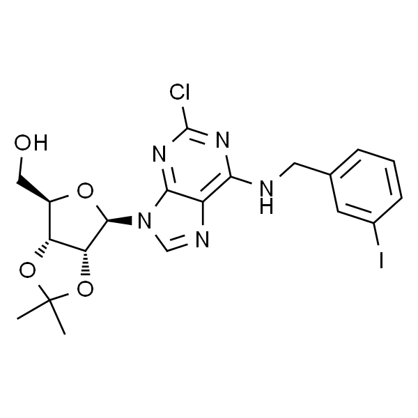 2-氯-N-[(3-碘苯基)甲基]-2',3'-O-(1-甲基亚乙基)腺苷