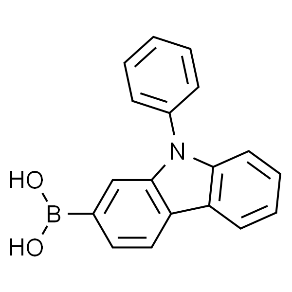 9-苯基咔唑-2-硼酸 (含不同量的酸酐)