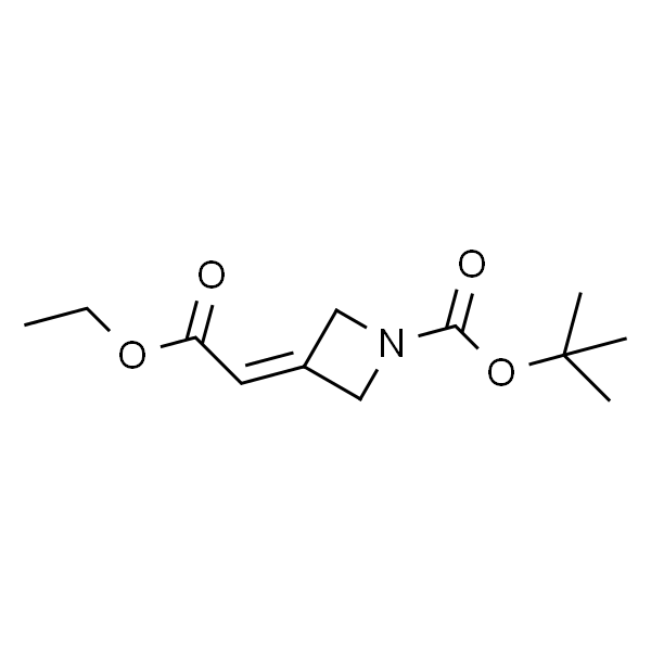 3-(2-乙氧基-2-氧代亚乙基)氮杂环丁烷-1-甲酸叔丁酯