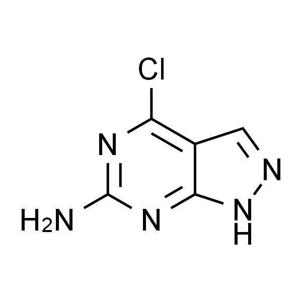 4-氯-1H-吡唑并[3,4-D]嘧啶-6-胺