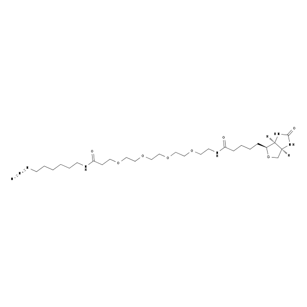 Biotin-PEG4-Amide-C6-Azide