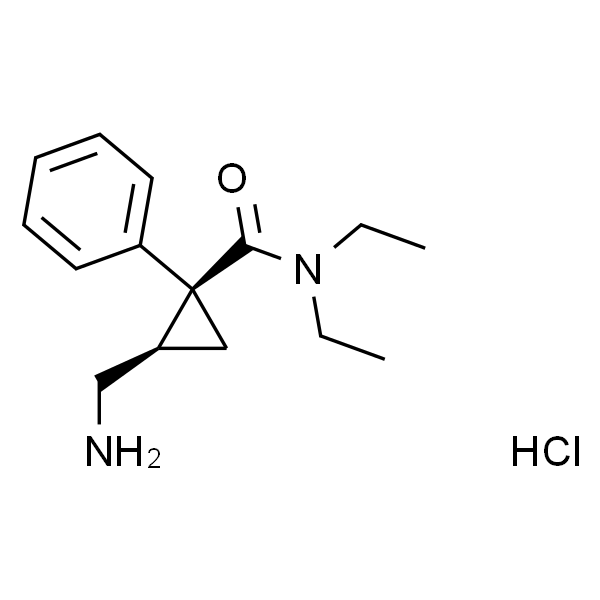 顺式-2-(氨基甲基)-N,N-二乙基-1-苯基环丙烷甲酰胺盐酸盐