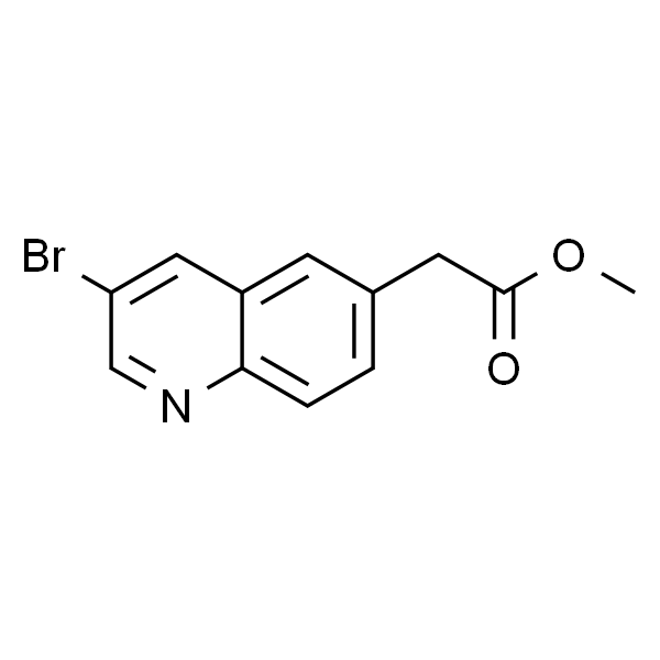 2-(3-溴喹啉-6-基)乙酸甲酯