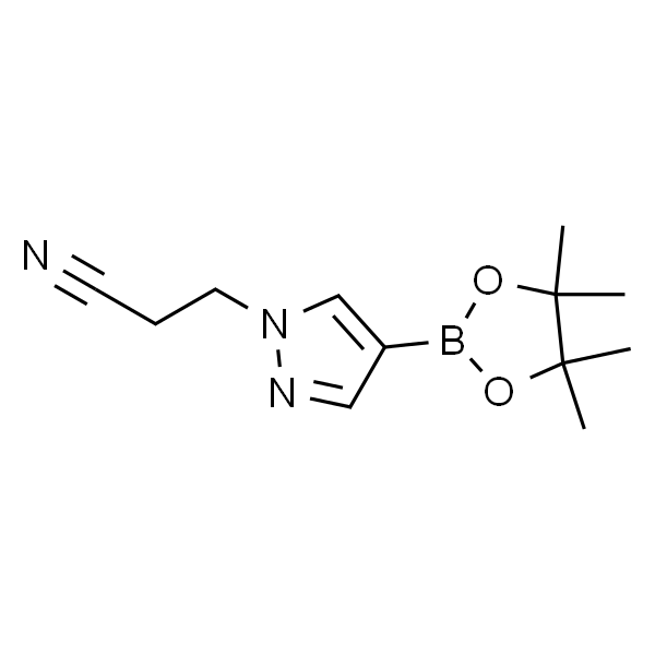 4-(4,4,5,5-四甲基-1,3,2-二氧杂环戊硼烷-2-基)-1H-吡唑-1- 丙腈