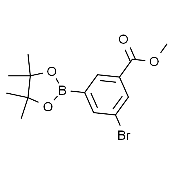 3-溴-5-(4,4,5,5-四甲基-1,3,2-二氧硼烷-2-基)苯甲酸甲酯