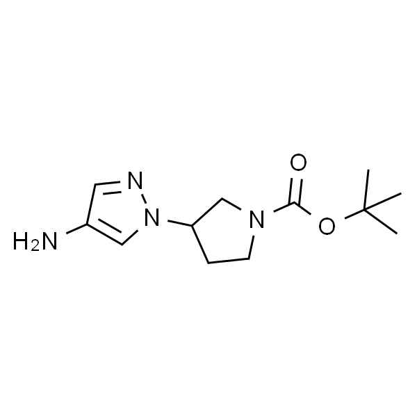 3-(4-氨基-1H-吡唑-1-基)吡咯烷-1-羧酸叔丁酯