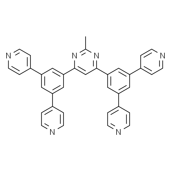 4，6-双(3，5-二(4-吡啶)基苯基)-2-甲基嘧啶