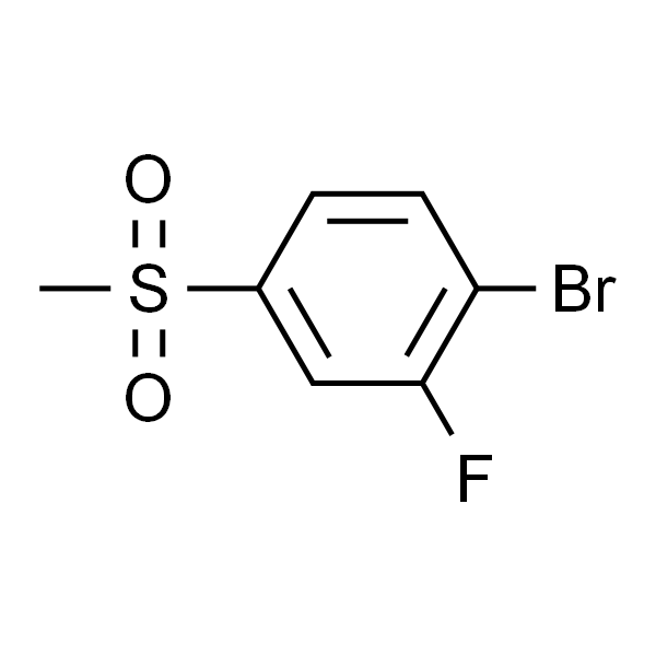 1-溴-2-氟-4-甲砜基苯