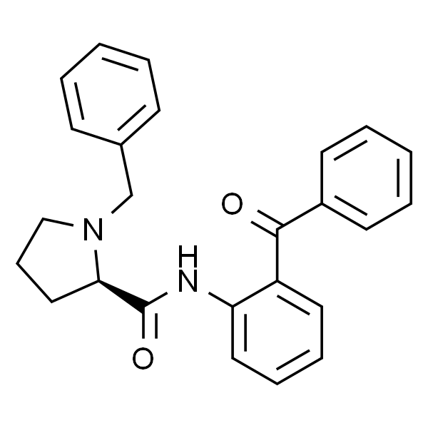 (R)-N-(2-苯甲酰基苯基)-1-苄基吡咯烷-2-甲酰胺