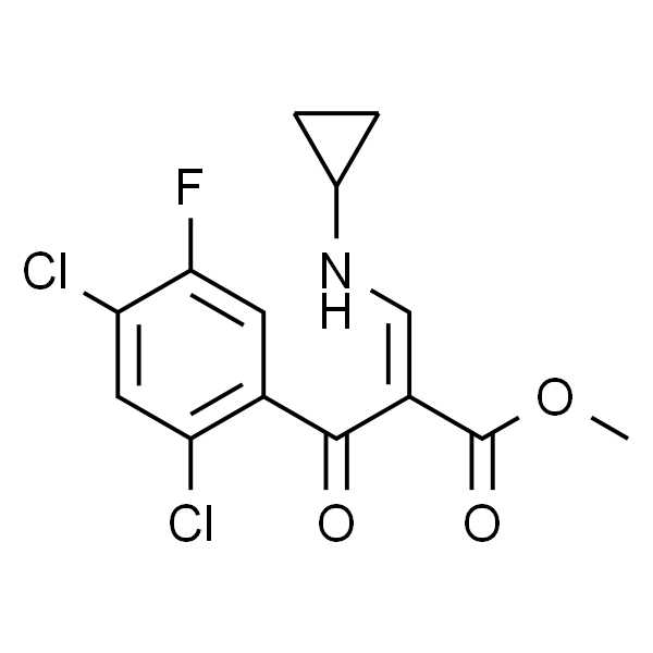 2-(2,4-二氯-5-氟苯甲酰基)-3-环丙胺基丙烯酸甲酯(甲酯胺化物)