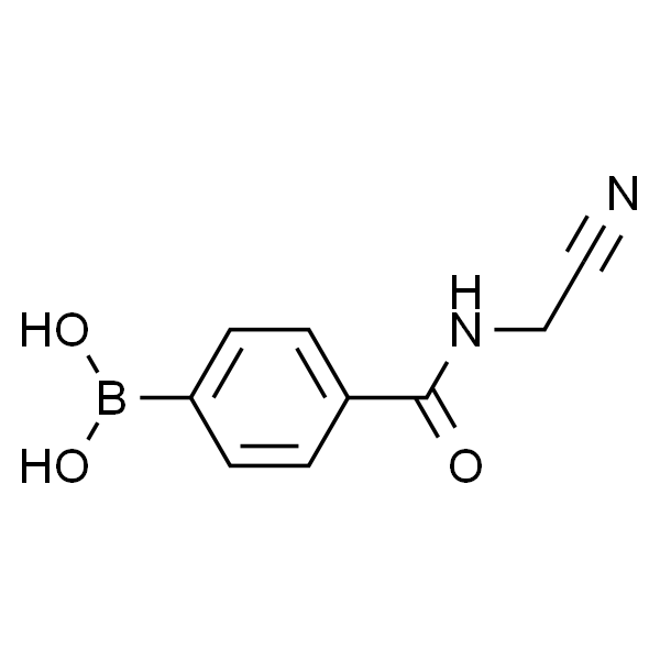 4-氰甲基氨基甲酰基苯硼酸