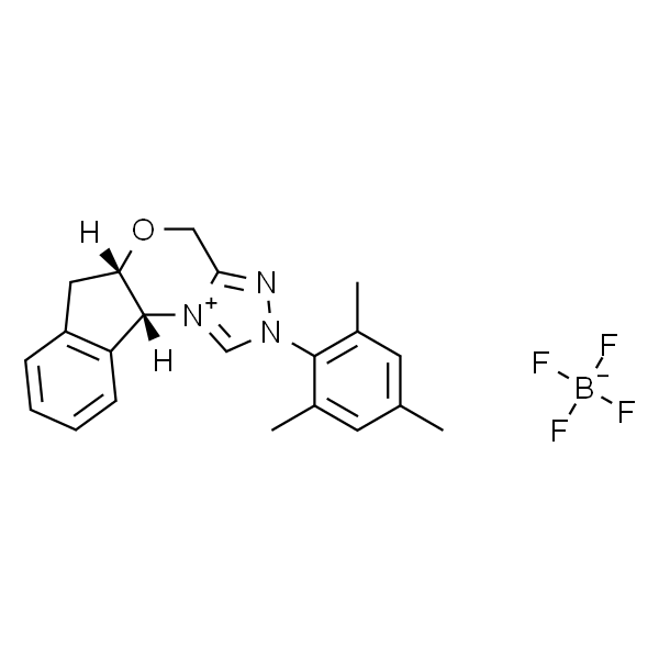 (5aS,10bR)-2-均三甲苯基-4,5a,6,10b-四氢-2H-茚并[2,1-b][1,2,4]三唑并[4,3-d][1,4]恶嗪-11-鎓四氟硼酸盐
