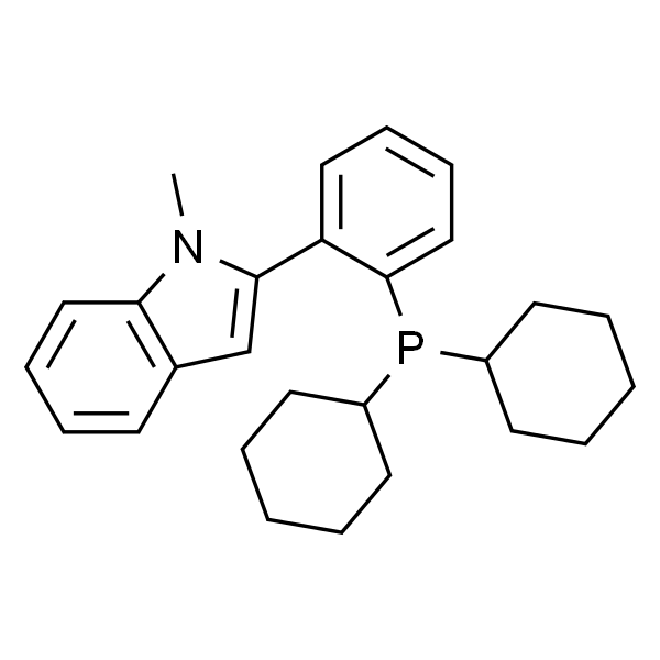 2 - [2 - （二环己膦基）苯基]- 1-甲基- 1H-吲哚