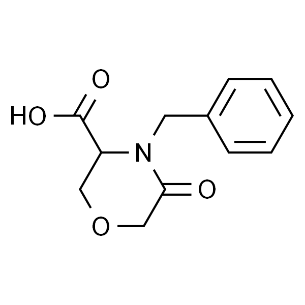 4-苄基-5-氧代-3-吗啉甲酸