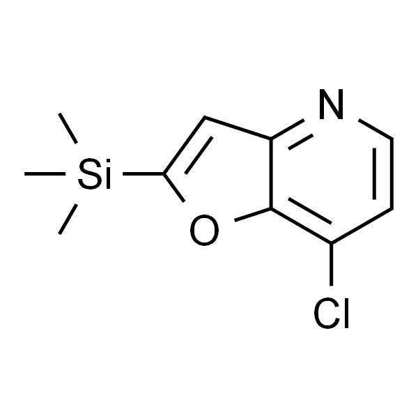 2-(三甲基硅基)-7-氯呋喃并[3，2-b]吡啶