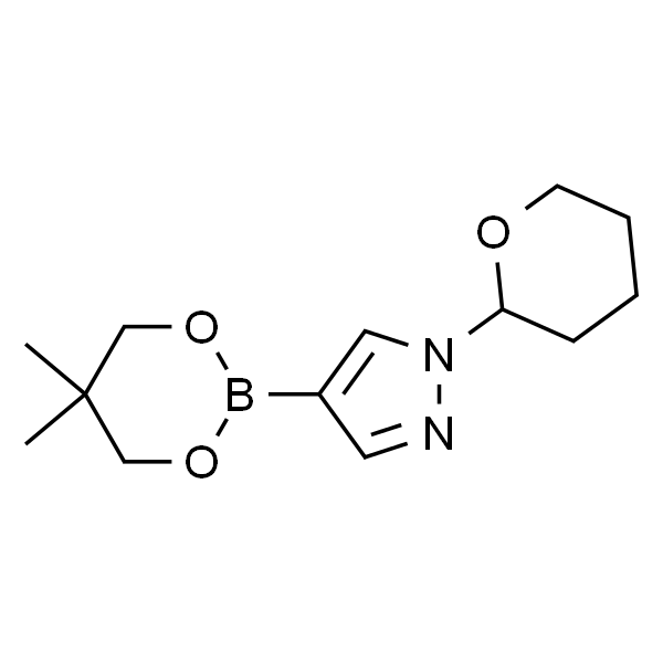 4-(5,5-二甲基-1,3,2-二氧杂硼杂环-2-基)-1-(四氢-2H-吡喃-2-基)-1H-吡唑