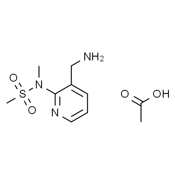 N-(3-(氨基甲基)吡啶-2-基)-N-甲基甲磺酰胺乙酸