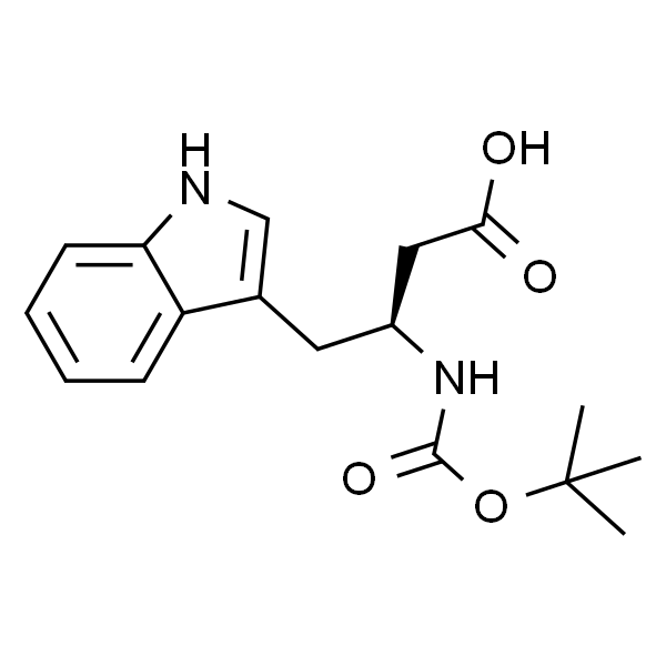 (R)-3-((叔丁氧基羰基)氨基)-4-(1H-吲哚-3-基)丁酸