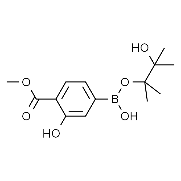 2-羟基-4-(4,4,5,5-四甲基-1,3,2-二氧杂硼杂环戊烷-2-基)苯甲酸甲酯