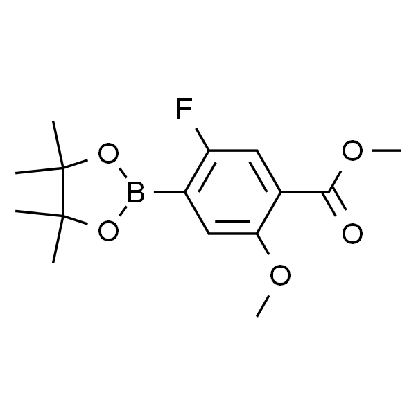 5-氟-2-甲氧基-4-(4,4,5,5-四甲基-1,3,2-二噁硼烷-2-基)苯甲酸甲酯