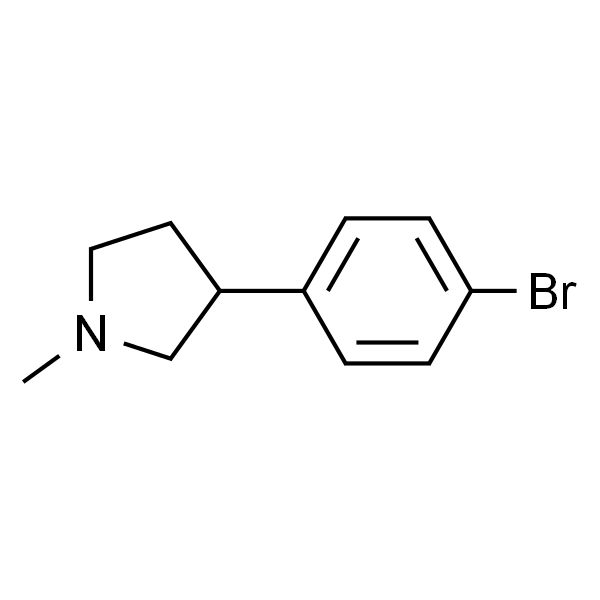 3-(4-溴苯基)-1-甲基吡咯烷