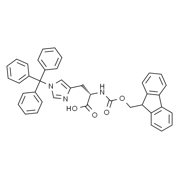 Nα-[(9H-芴-9-基甲氧基）羰基]-τ-(三苯甲基)-L-组氨酸