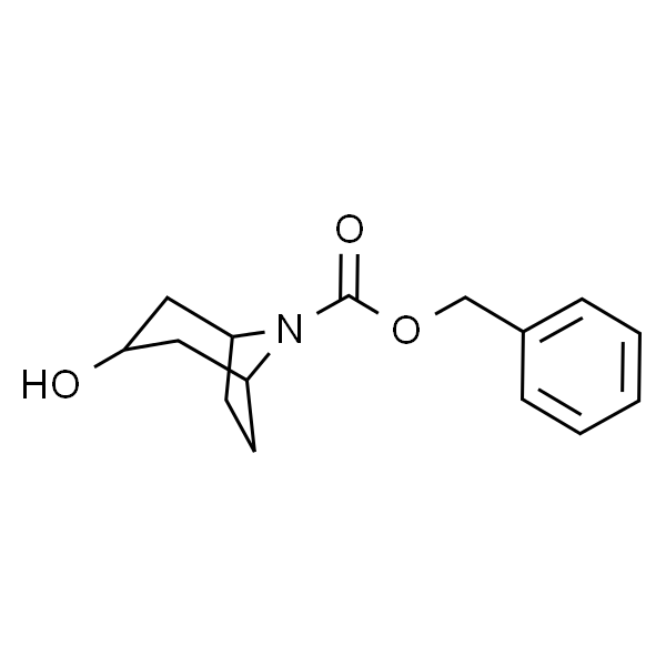 endo-3-羟基-8-氮杂双环[3.2.1]辛烷-8-羧酸苄酯