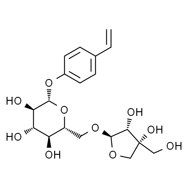 p-Vinylphenyl O-[beta-D-apiofura