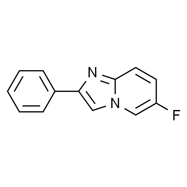 2-苯基-6-氟咪唑并[1,2-a]吡啶