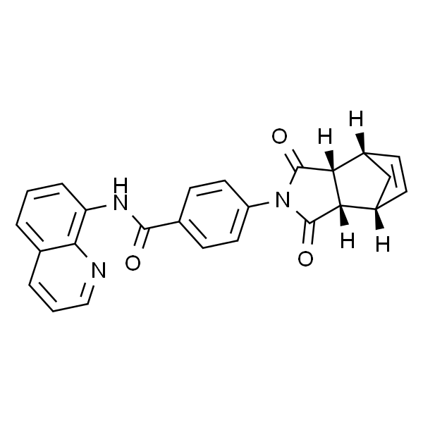 4-((3aR,4S,7R,7aS)-rel-1,3-二氧代-3a,4,7,7a-四氢-1H-4,7-甲基异吲哚-2(3H)-基)-N-(喹啉-8-基)苯甲酰胺