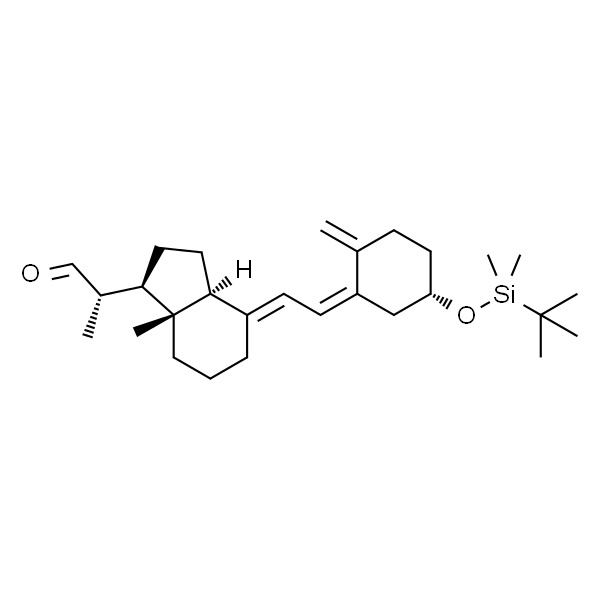 (S)-2-((1R,3aS,7aR,E)-4-((E)-2-((S)-5-((tert-butyldimethylsilyl)oxy)-2-methylenecyclohexylidene)ethylidene)-7a-methyloctahydro-1H-inden-1-yl)propanal