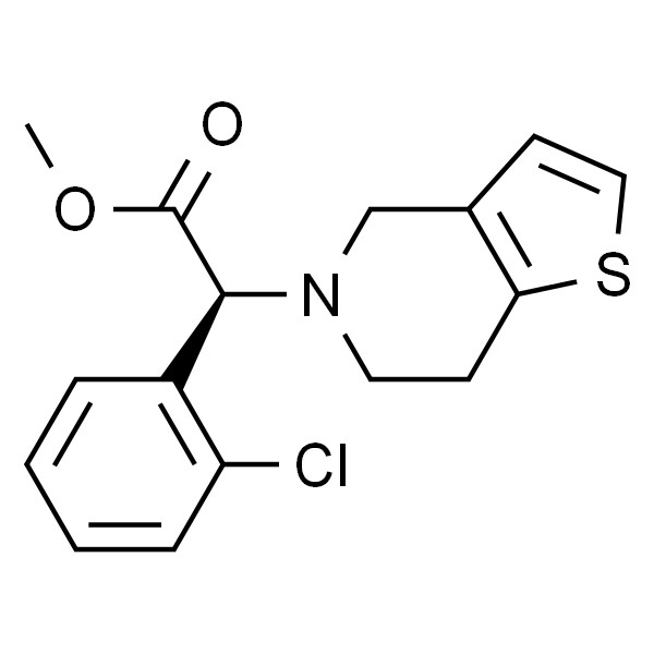 (S)-2-(2-氯苯基)-2-(4,5,6,7-四氢噻吩[3,2-C]并吡啶-5)乙酸甲酯