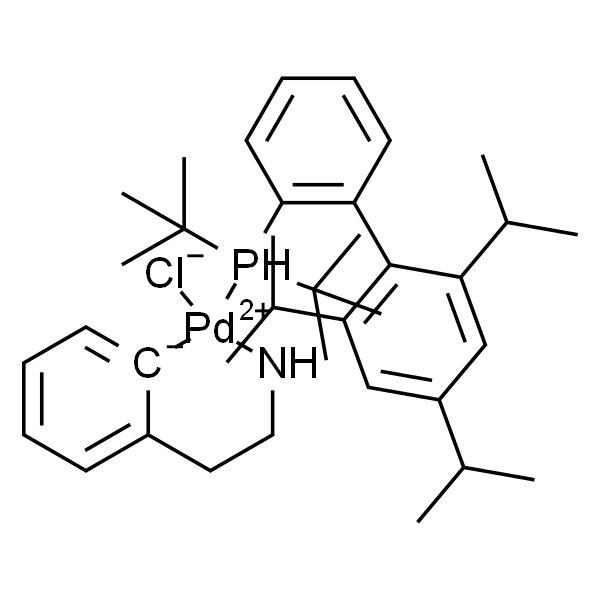 (2-二叔丁基膦-2',4',6'-三异丙基-1,1'-联苯基)[2-(2-氨基乙基苯基)]氯化钯(II)