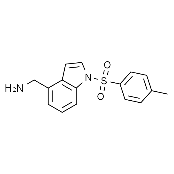 (1-甲苯磺酰基-1H-吲哚-4-基)甲胺