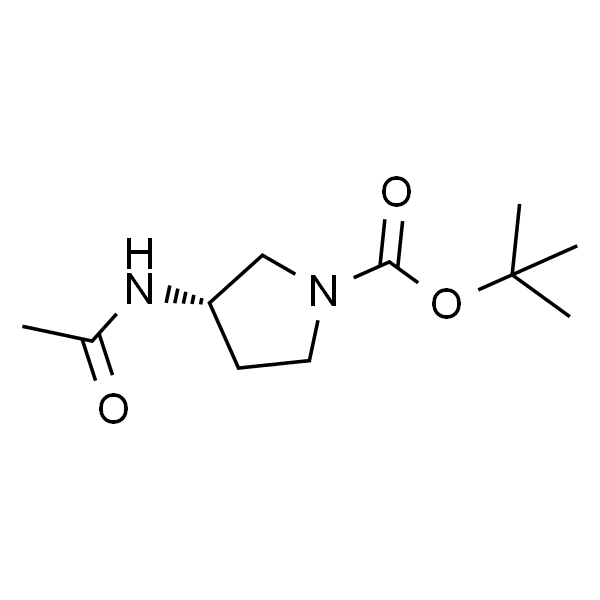 S-1-Boc-3-N-乙酰基吡咯烷