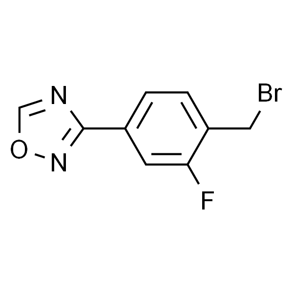 3-[4-(溴甲基)-3-氟苯基]-1,2,4-噁二唑