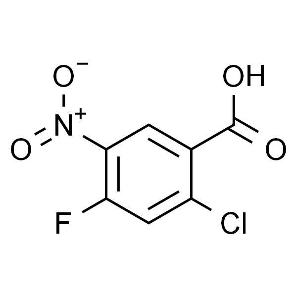 2-氯-4-氟-5-硝基苯甲酸