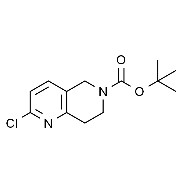 2-氯-7,8-二氢-1,6-萘啶-6(5H)-羧酸 1,1-二甲基乙酯