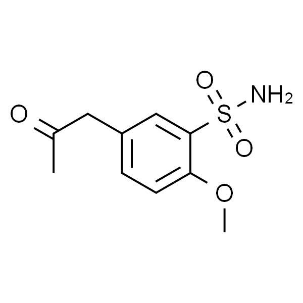 5-丙酮基-2-甲氧基苯磺酰胺