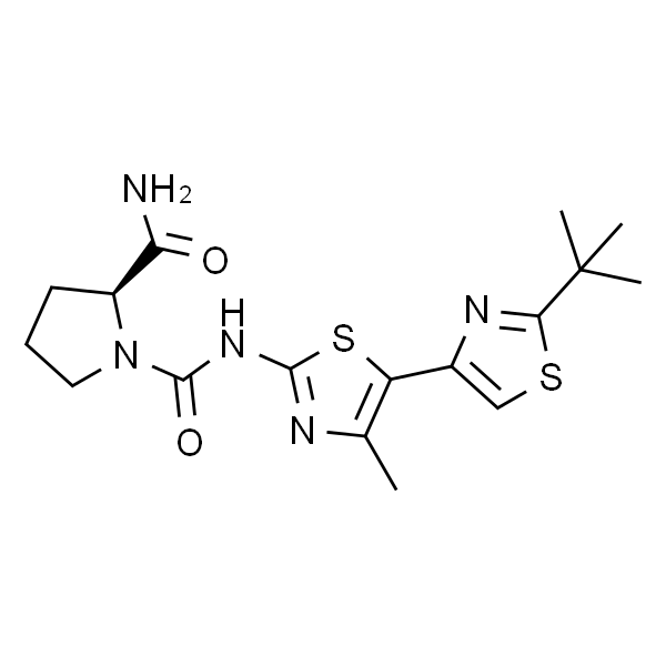 (S)-N1-(2-叔丁基)-4'-甲基-[4,5'-二噻唑基] -2'-基)吡咯烷-1,2-二甲酰胺