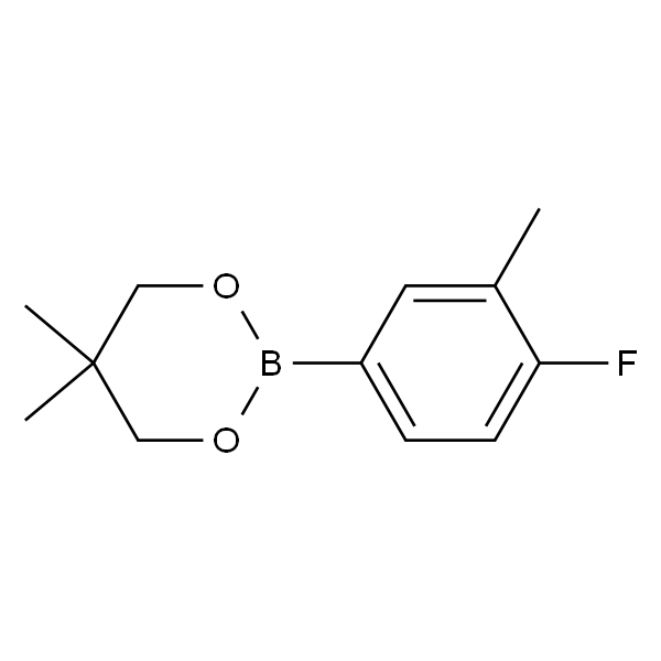 2-(4-氟-3-甲基苯基)-5,5-二甲基-1,3,2-二氧杂环芳烃